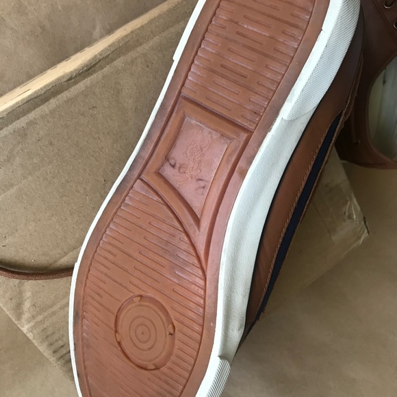 Preowned Ralph Lauren Polo Shoes PARKSTONE LOW - Picture 3 of 7